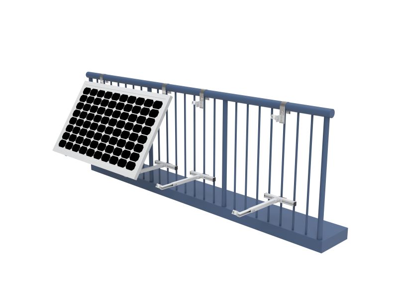 Balkon-Solarpanel-Montagesystem