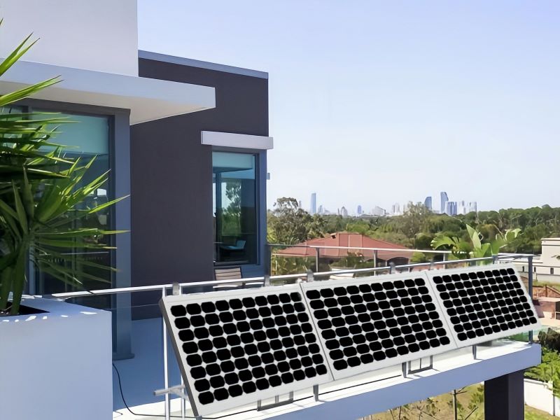 Balkon-Solarpanel-Montagesystem